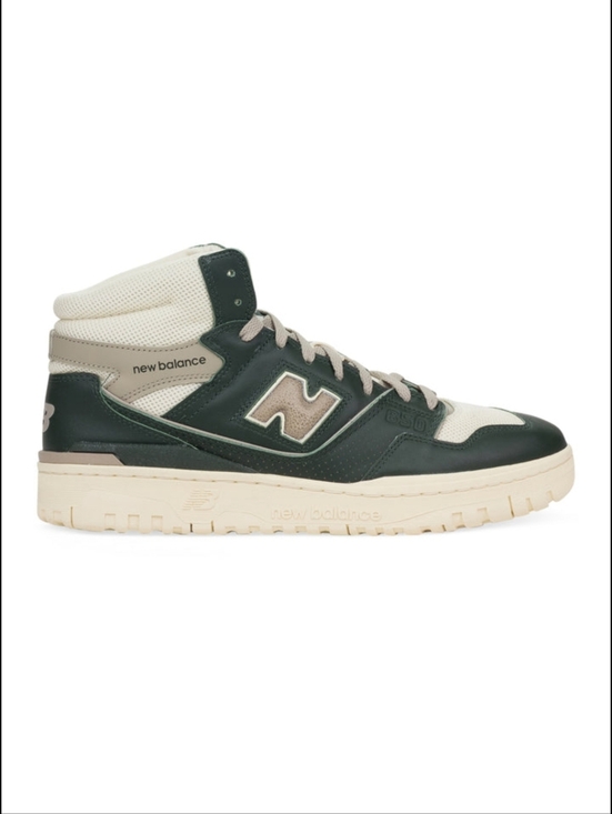 New Balance Other - New Balance Men’s High-Top Sneakers in Dark Green and Cream